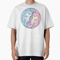 Kawaii Pastel Sea Otters Holding Hands Dreamcore by Arc2020