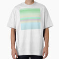 minimalist color palette striped | sage green striped by lausn