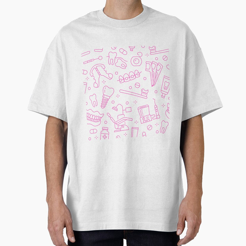 Dental pink pattern for dentistry lovers by DentalBabe