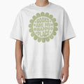 Books Are My Happy Place / Groovy Daisies Flowers Pastel Green Bookworm Sayings Trendy Bookish Merch Kindle Lovers Romantasy Tbr by Latinoladas
