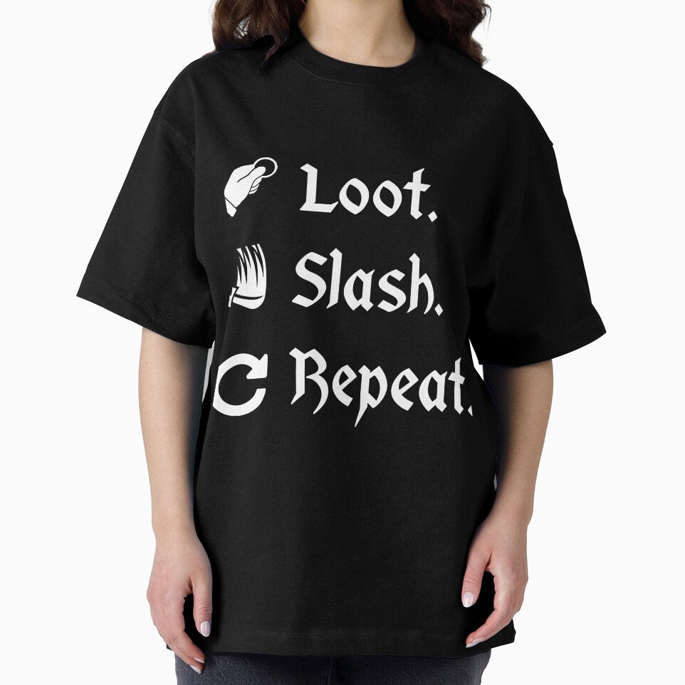 Loot Slash Repeat - Comission by Ruedige