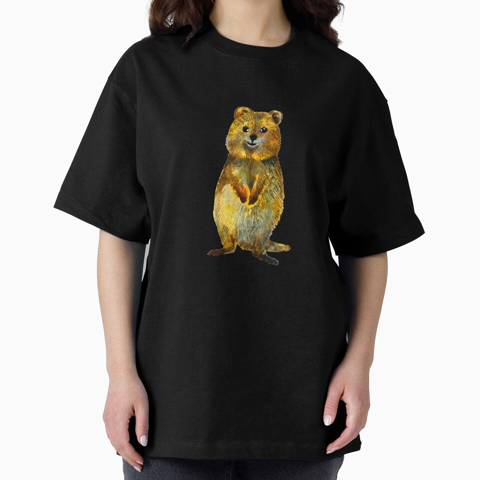 Happy quokka by Lemontreeart63