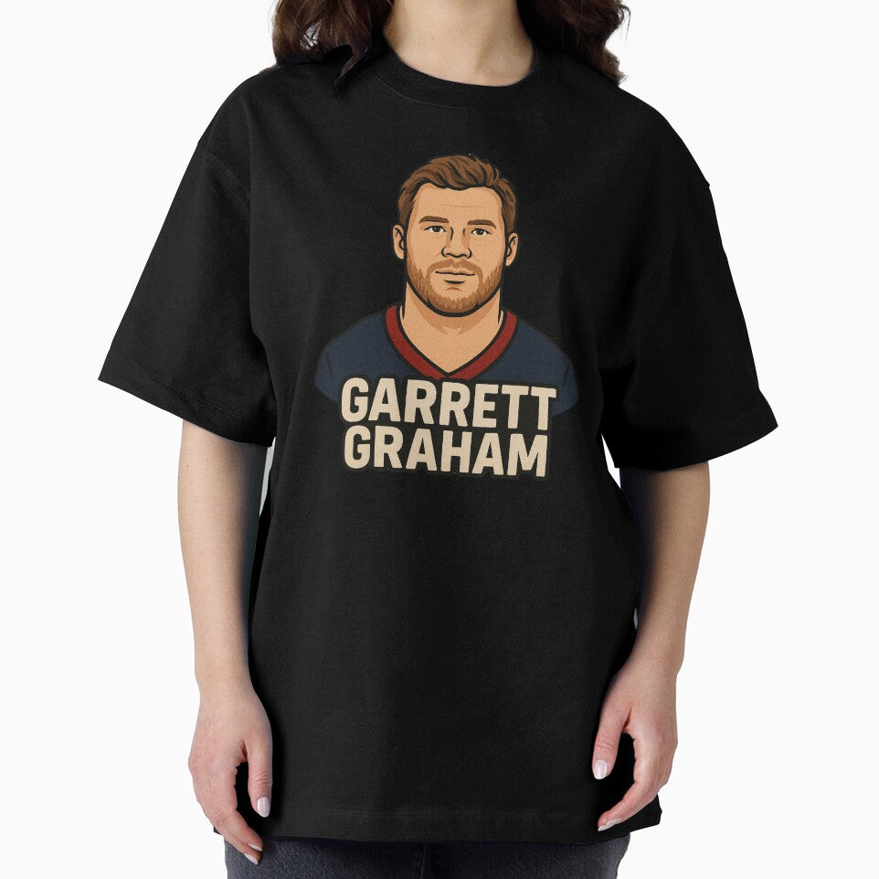 Garrett Graham Premium Oversized T shirt by NCNGDESIGN
