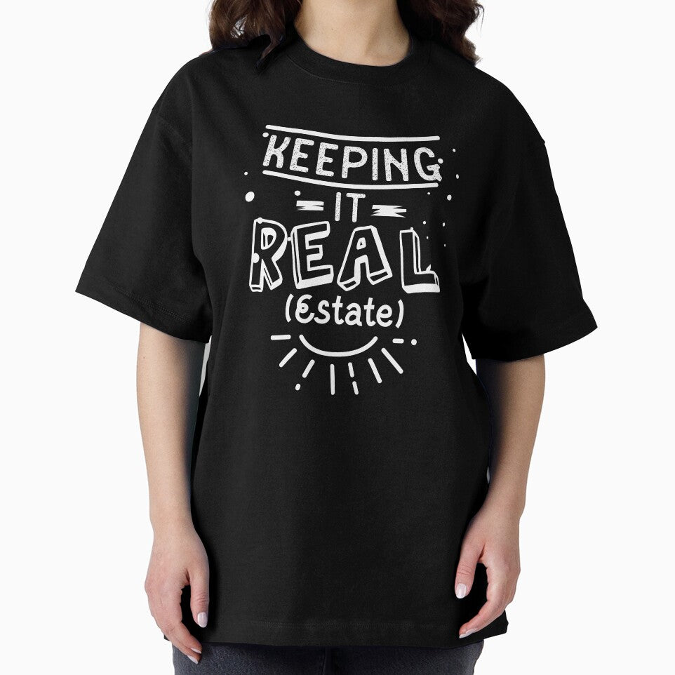 Funny Keeping it Real Estate design by Lisbob