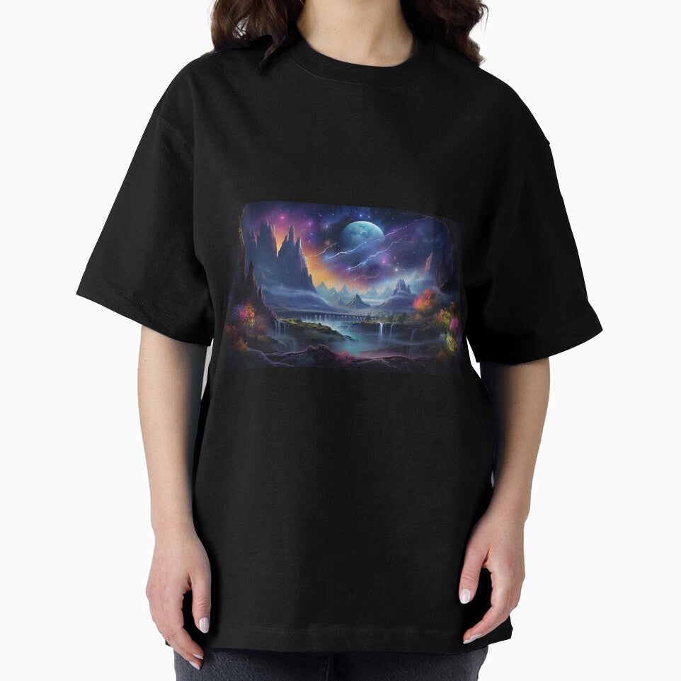 Fantasy Landscape - Electric Sky by Fantasy Masterpiece