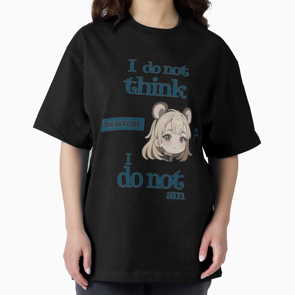 I Do Not Think Therefore I Do Not Am Kawaii 2 by Civil-Style