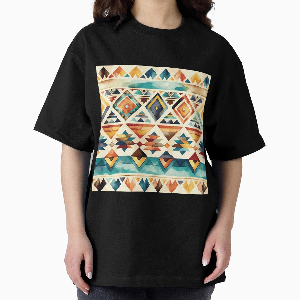 An Aztec Geometric Southwestern Design - Boho Chic Patterns by GVRDesign