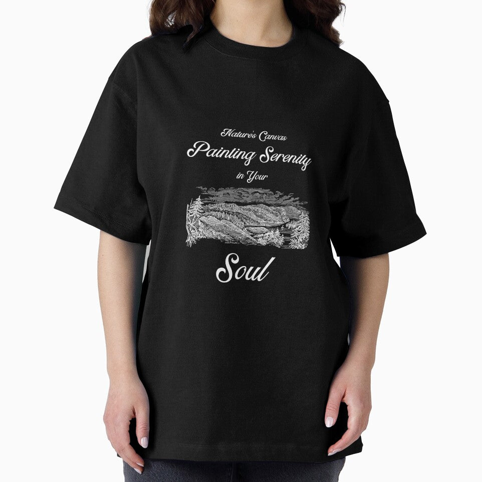 Nature's Canvas Painting Serenity in Your Soul - Nature is My Therapy by WrighTeeHut