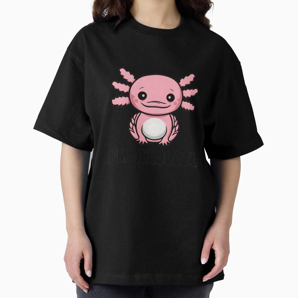 I'm Axolotl Cute Pink Funny Salamander Lover Boys Girls Gift by JellyFish1314