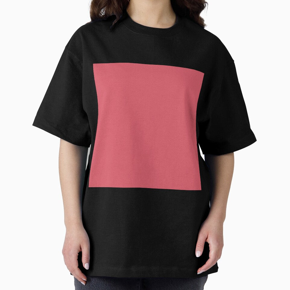 Plain Solid Color Coral Red Pink Vivid Pink Magenta  (C10 M80 Y50) by mimihuang creations