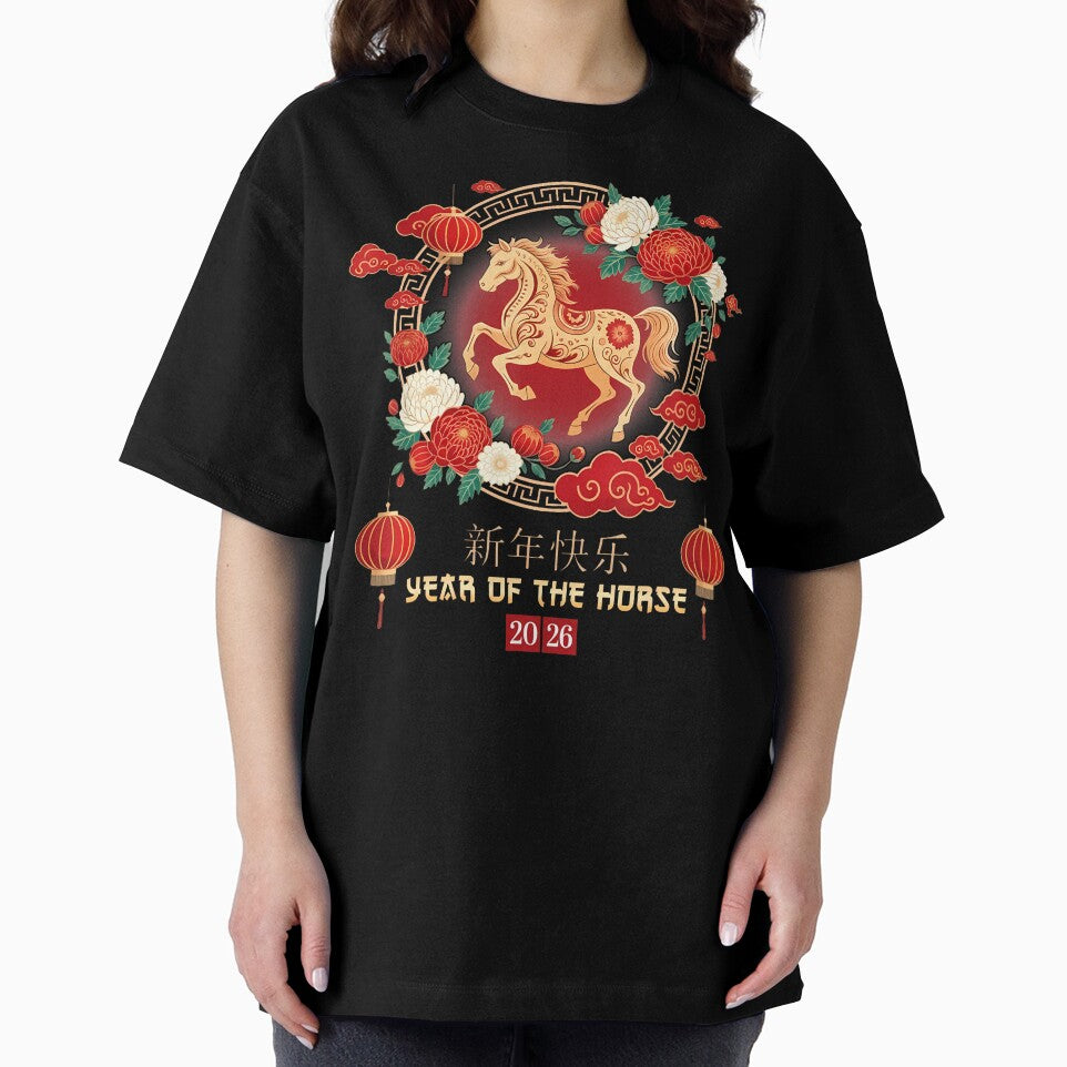 Lunar New Year 2026 Chinese Decoration Year Of The Horse by DawnPatricia