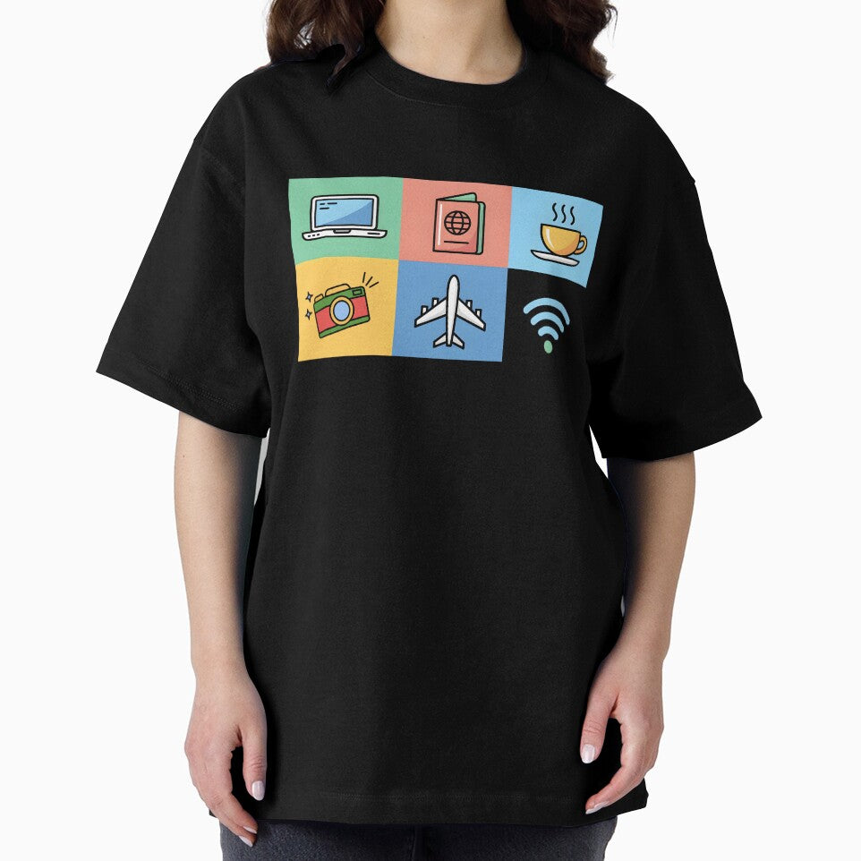 Digital Nomad Essentials – Global Travel Icons by 404wearpl
