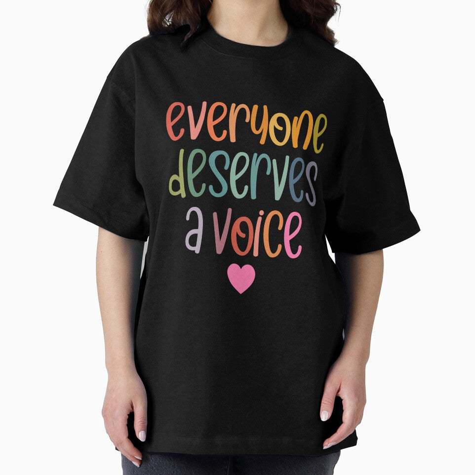 Everyone Deserves A Voice by MystroDesigns