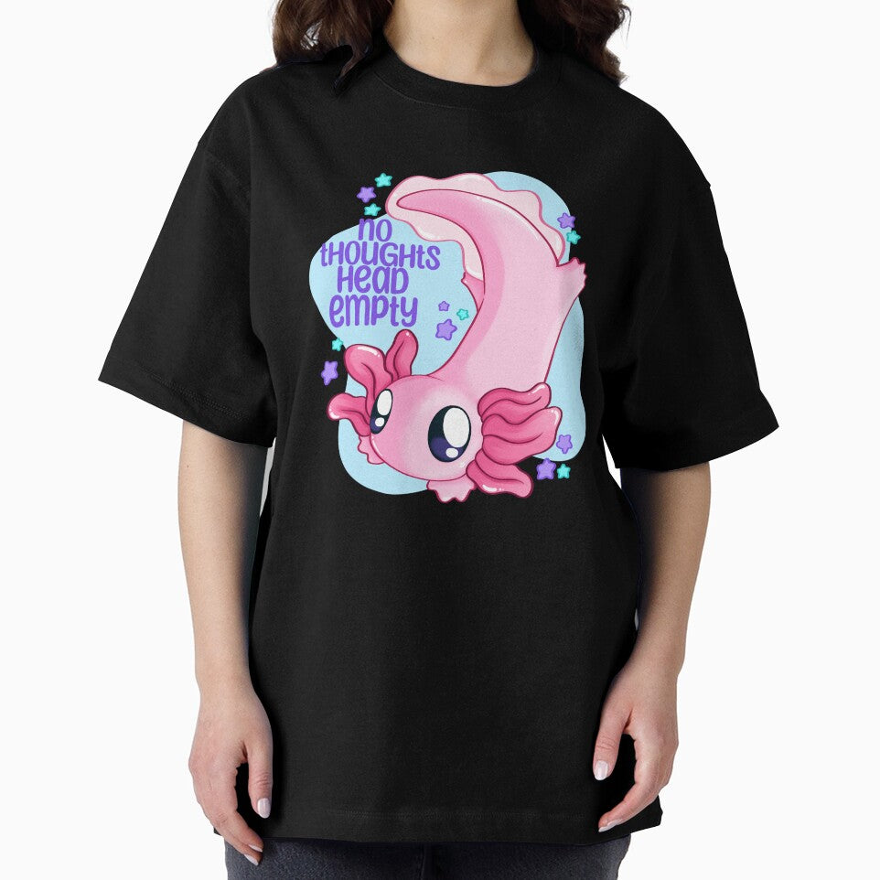 No thoughts head empty axolotl by squishyenby