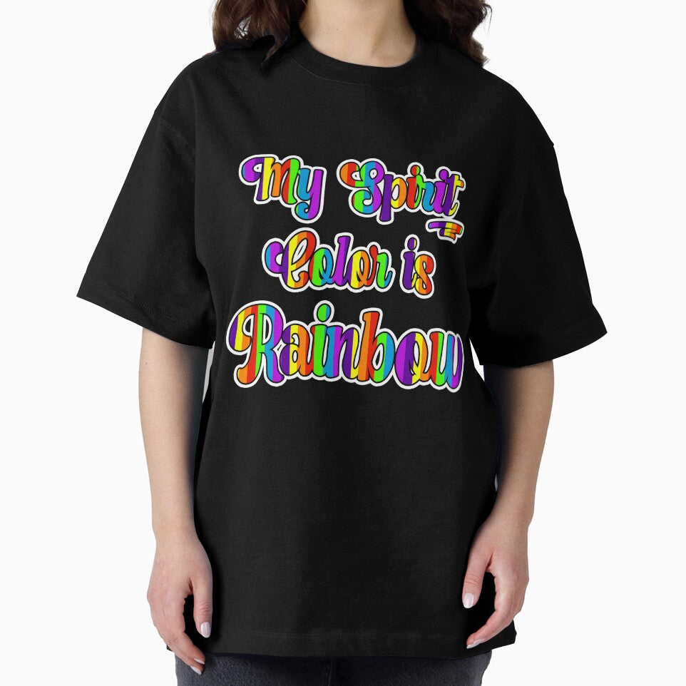My Spirit Color is Rainbow - Cool plain color spirit colours designed by ozcushions by ozcushions