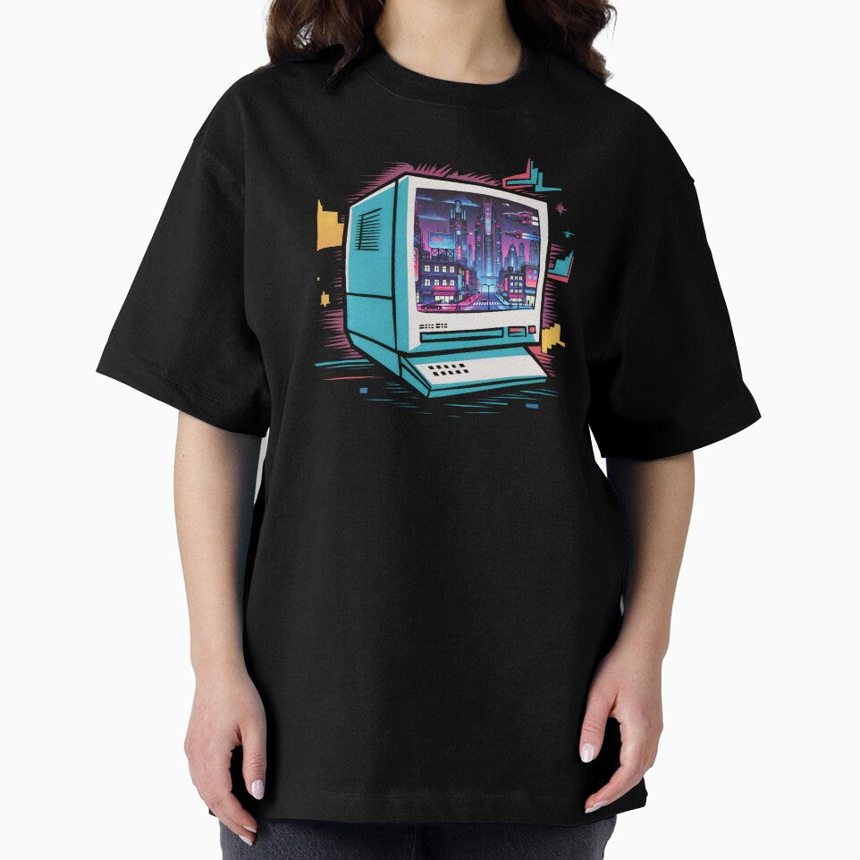 Arcade Gaming Cyberpunk 80s Retro Games by Basti09