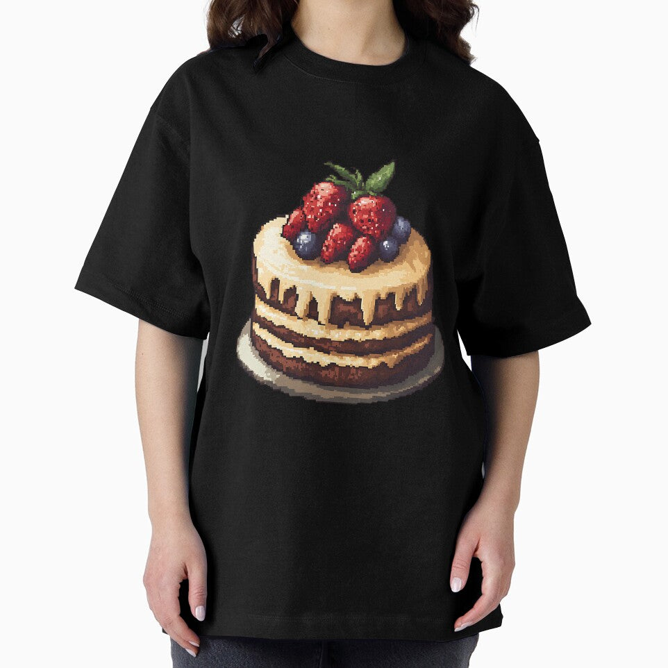 Retro Pixel Art: Pixelated Cake by bapupa