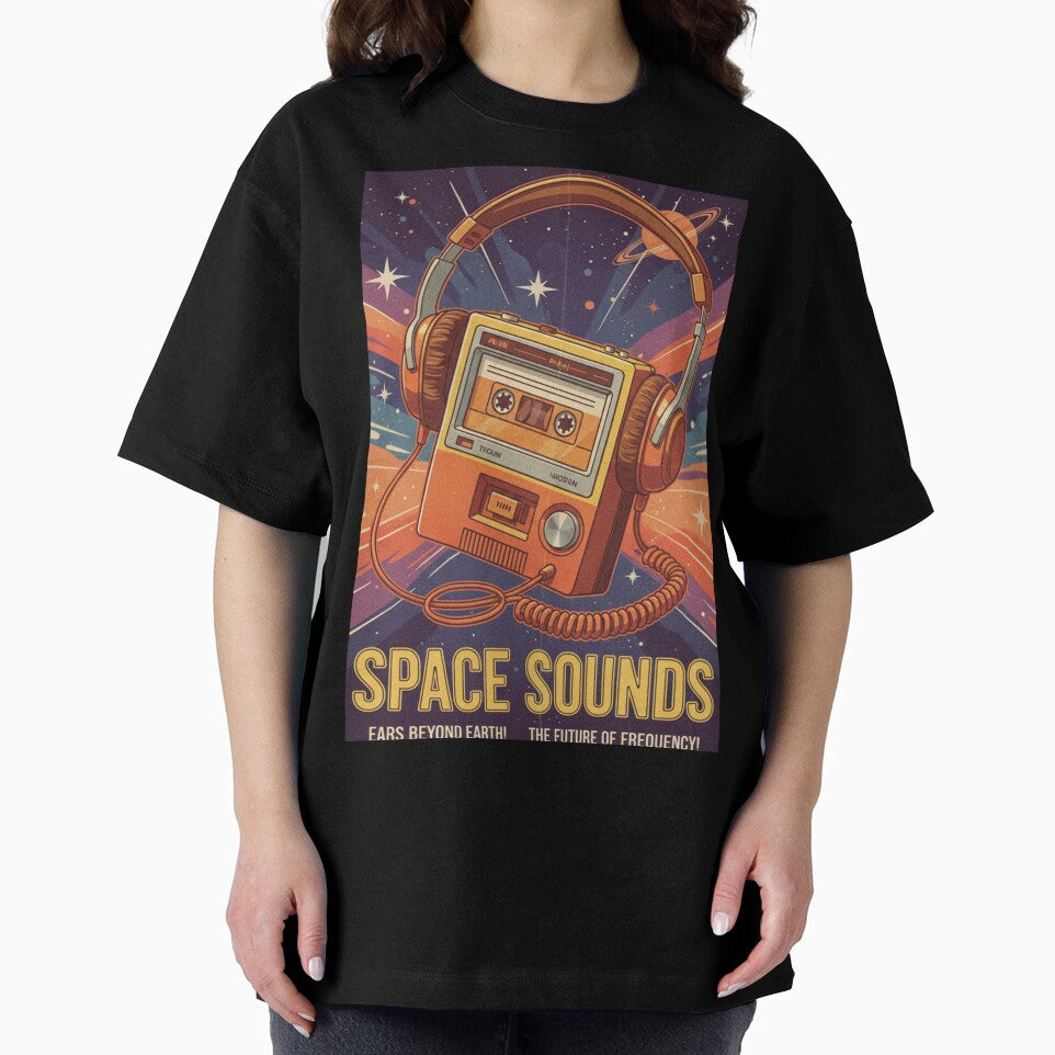 Retro Space Sounds Walkman Poster by Dariusz.K