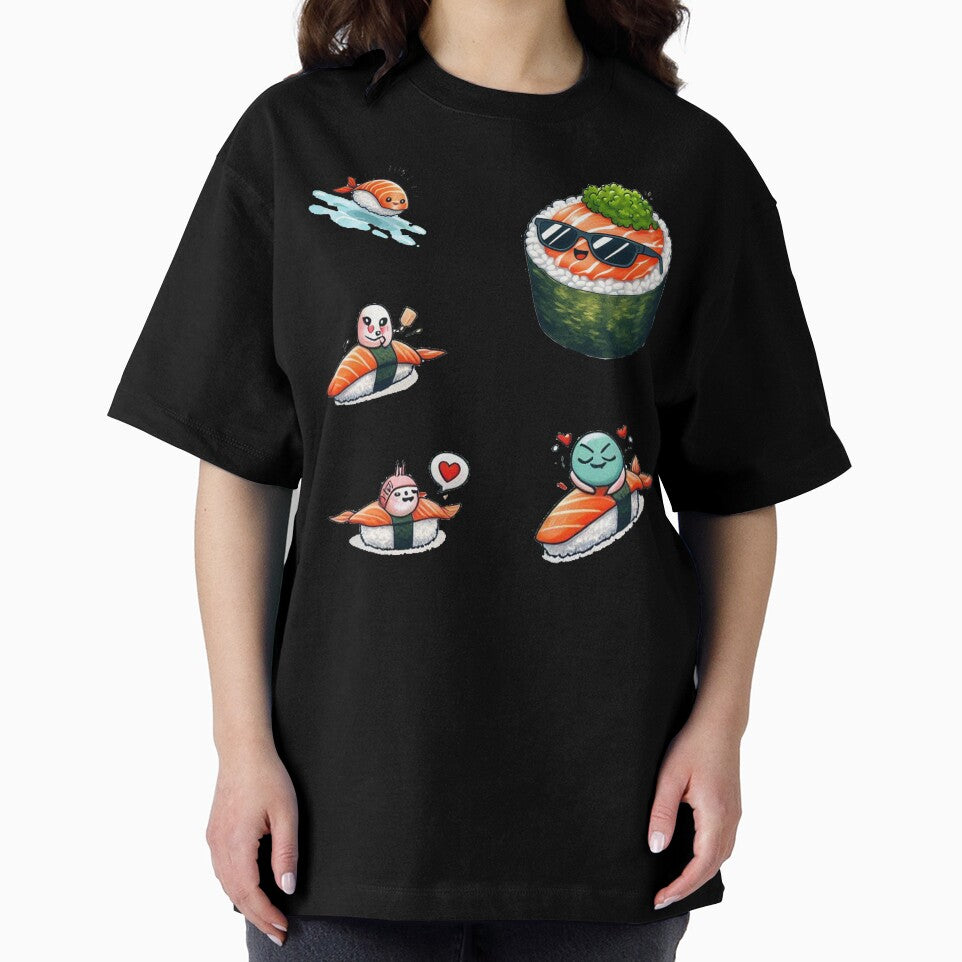 Sushi Kawaii Keychain by erkinmaddison