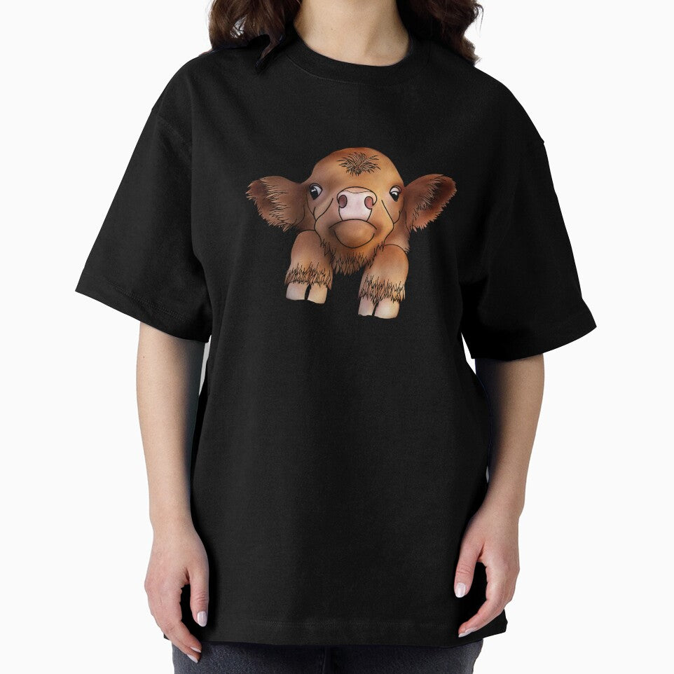 Baby highland cow by Alenas-Store