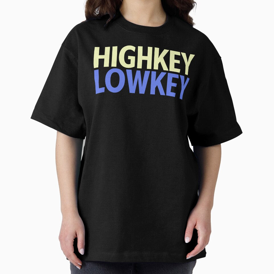 Highkey Lowkey in Blue and Yellow by Memes N Lore