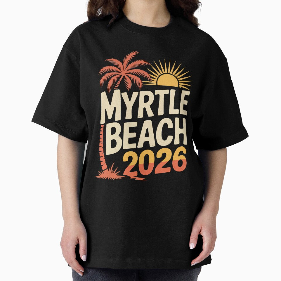 Myrtle Beach 2026 Vacation – Retro Beach Trip Friends Group Design by kiralynstration