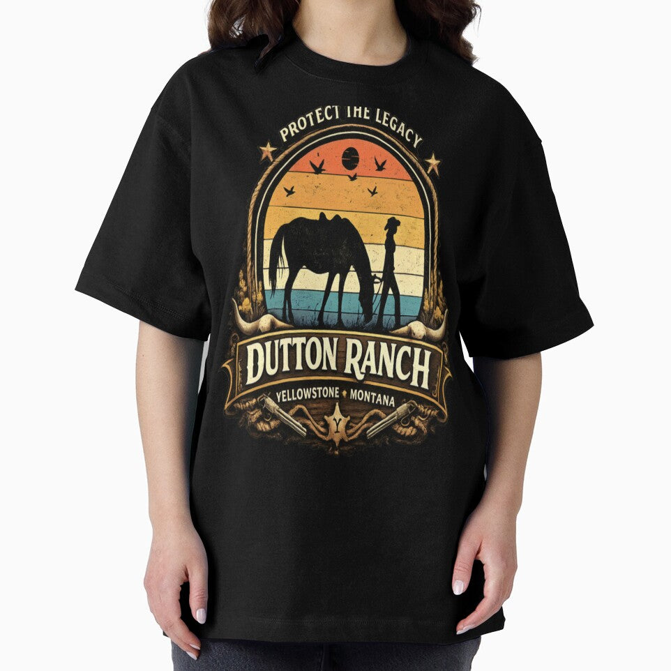 Protect The Legacy – Dutton Ranch Vintage W by CatLovers Studio