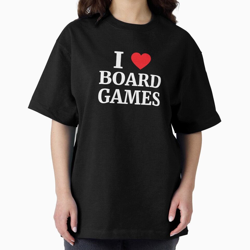 I Love Board Games Heart by Vanover Designs