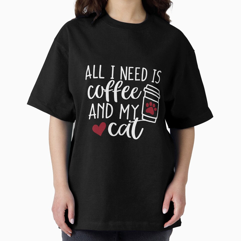 All i Need Is Coffee And My Cat by TeesLina