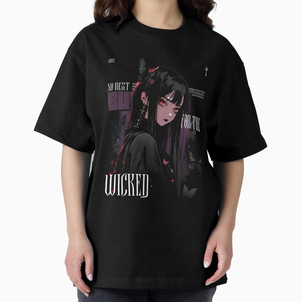 No Rest For The Wicked Anime Halloween Goth by CursedInk