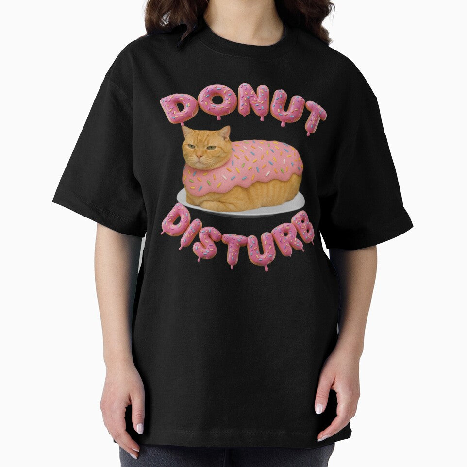 Cat Donut Loaf Grumpy Orange by TheSignFi
