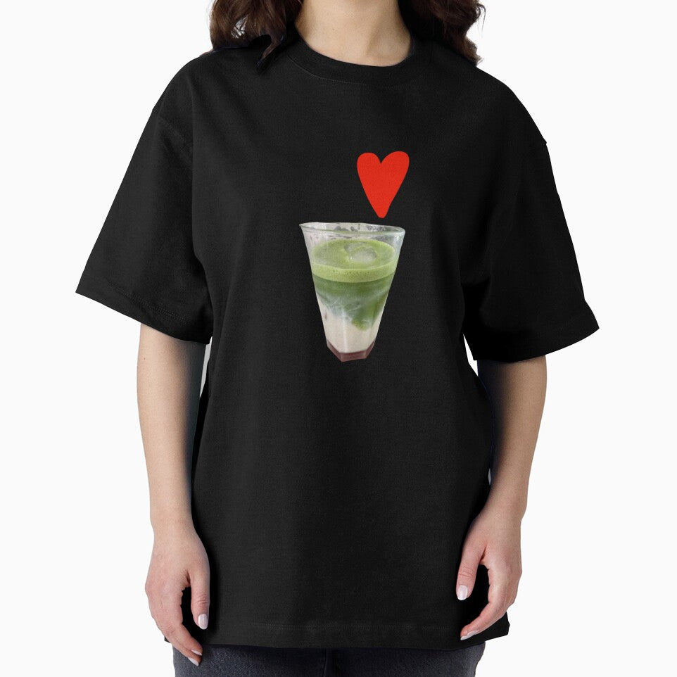 Aesthetic I Heart Matcha Design by lucyjohnsn