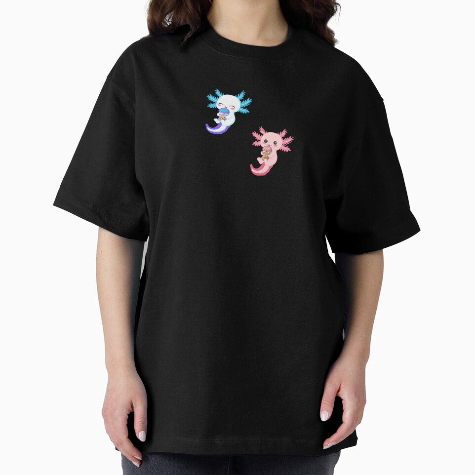 Cute axolotl by Manbex