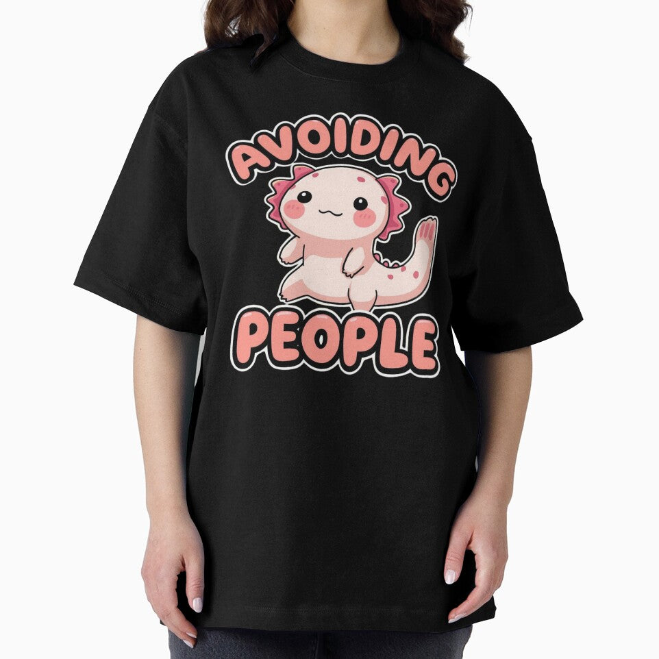 introvert cute  axolotl ver 2 |animal  humour axolotl animals meme-Funny Pet Lover Meme – Cute Cat & Dog Sticker | Kitty Kitten Animal Humor |animal Lover Gift by mndesignworx