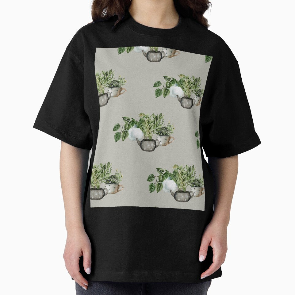 ZZ Plant Vine Plant  Houseplant Lover Nature Pattern by travellb
