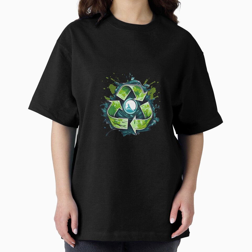 Recycling Symbol: Save The Oceans! by HausCrafted
