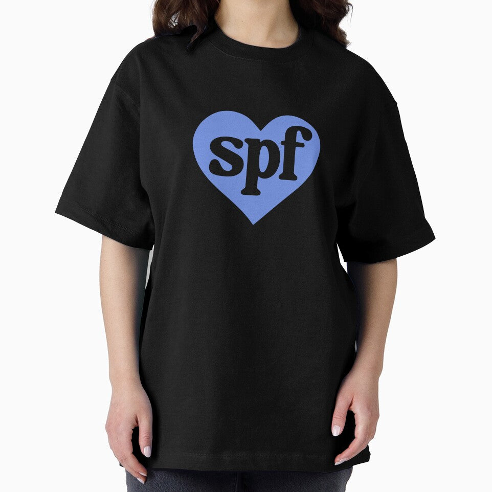 I Love SPF Skincare Lover Blue Aesthetic by Creative Brat Design Studio