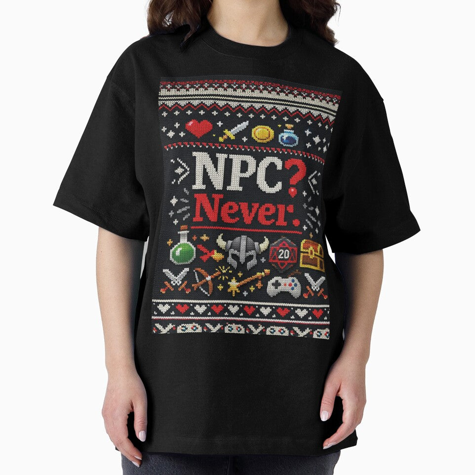 NPC Never Pro Gamer Cosplay Knitted Design by Mauswohn