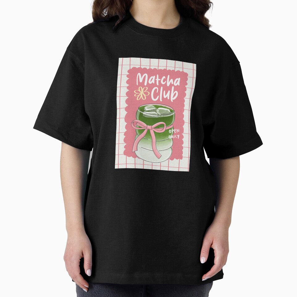 Matcha Club Era Girlie Clipart Sticker Print by NixDigitalStudio