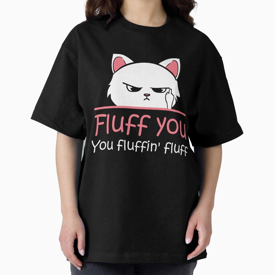 Feline Playful: Fluff You, You Fluffin' Fluff! Funny by BilalArt95