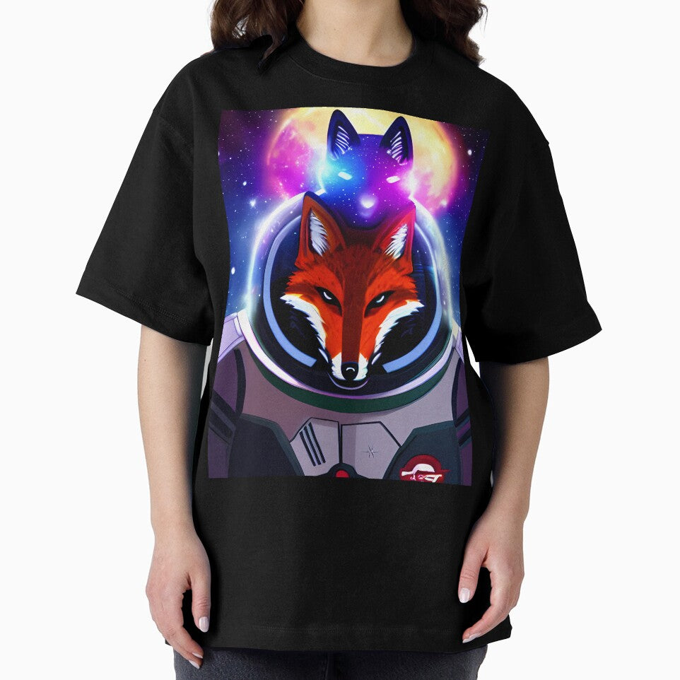 Space foxes by BigBrainArtwork