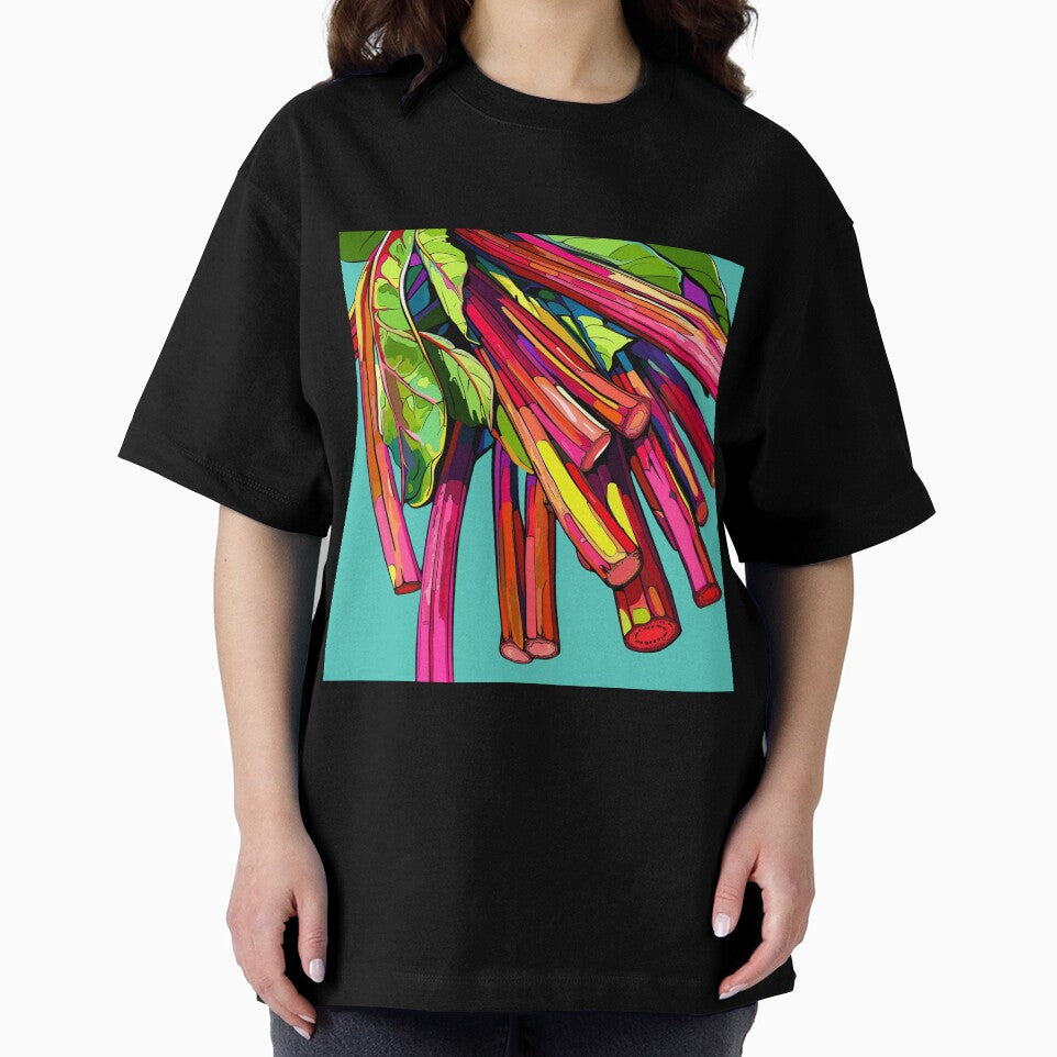 Rhubarb Pop Art 3 by AstroRisq