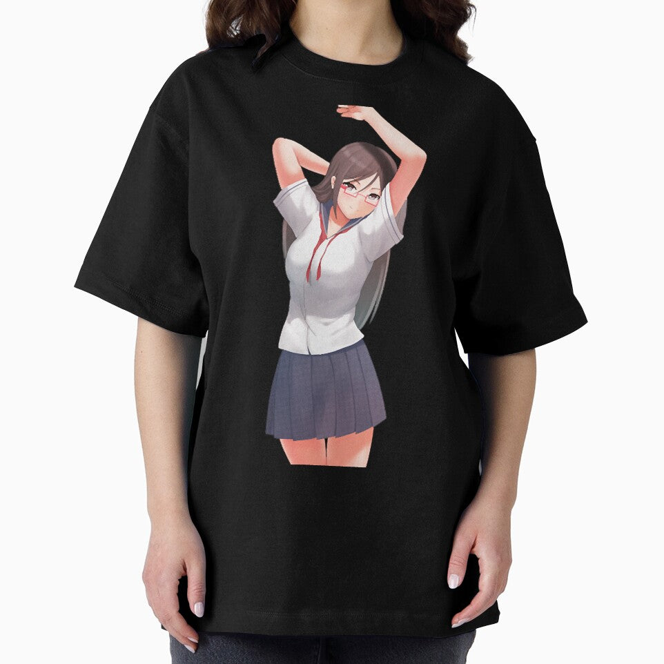 Cute Moe Anime Girl T-shirt Gift Idea by ughtLucus