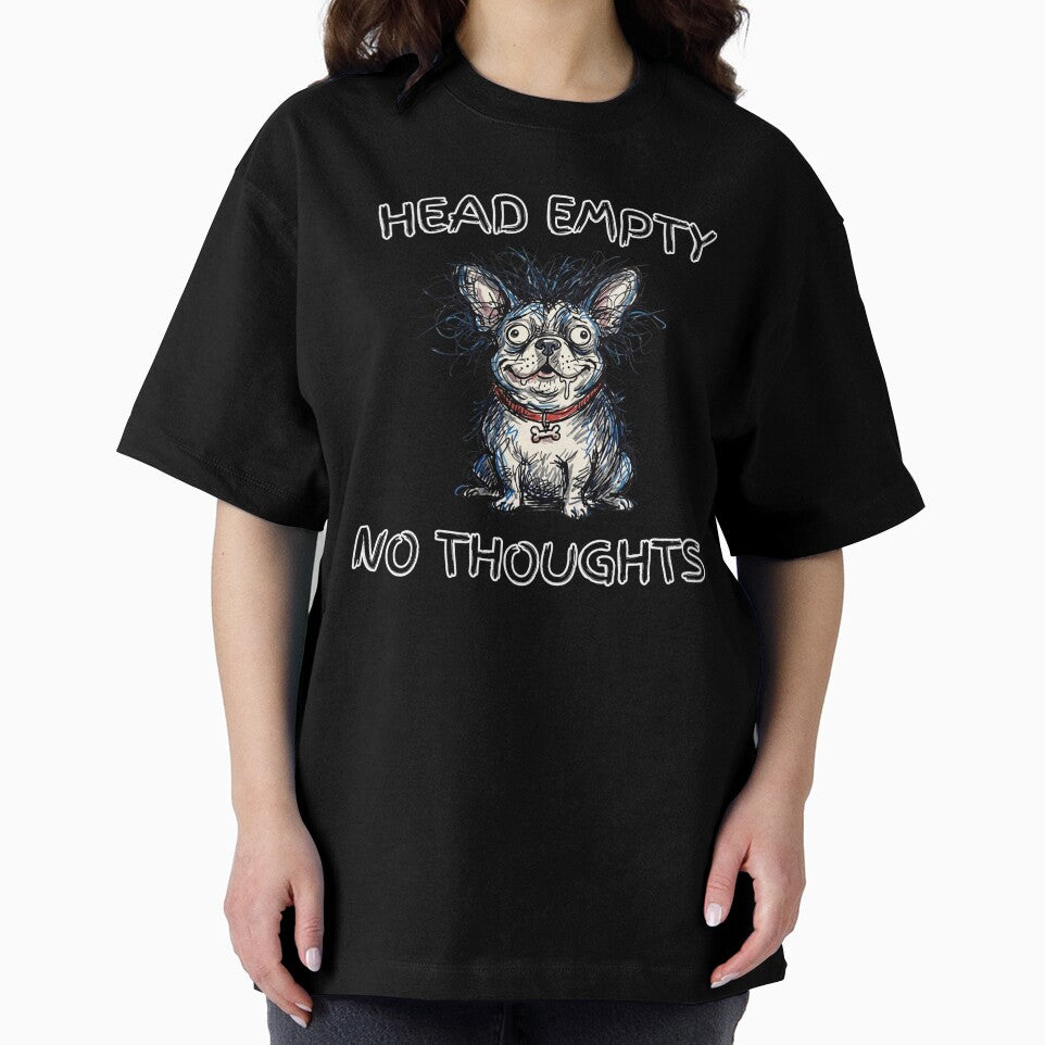 Head Empty No Thoughts Funny Dog Meme by Joruproyect