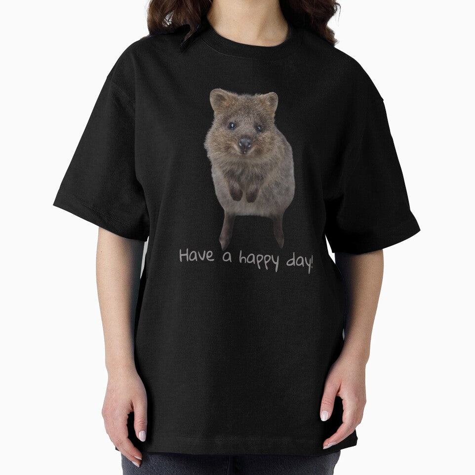 Smiling Quokka – Cute Australian Animal Illustration by doniaabraham