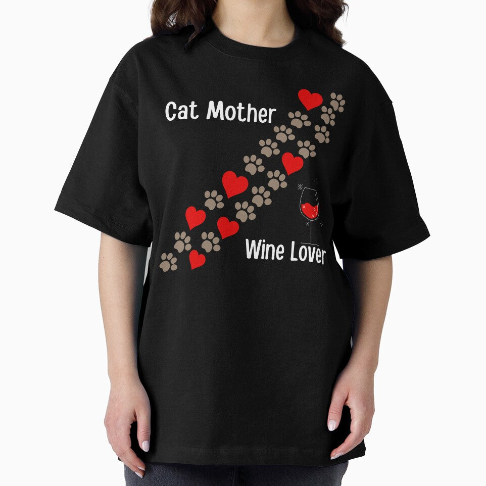 Cat Mother Wine Lover by SunfullyYours