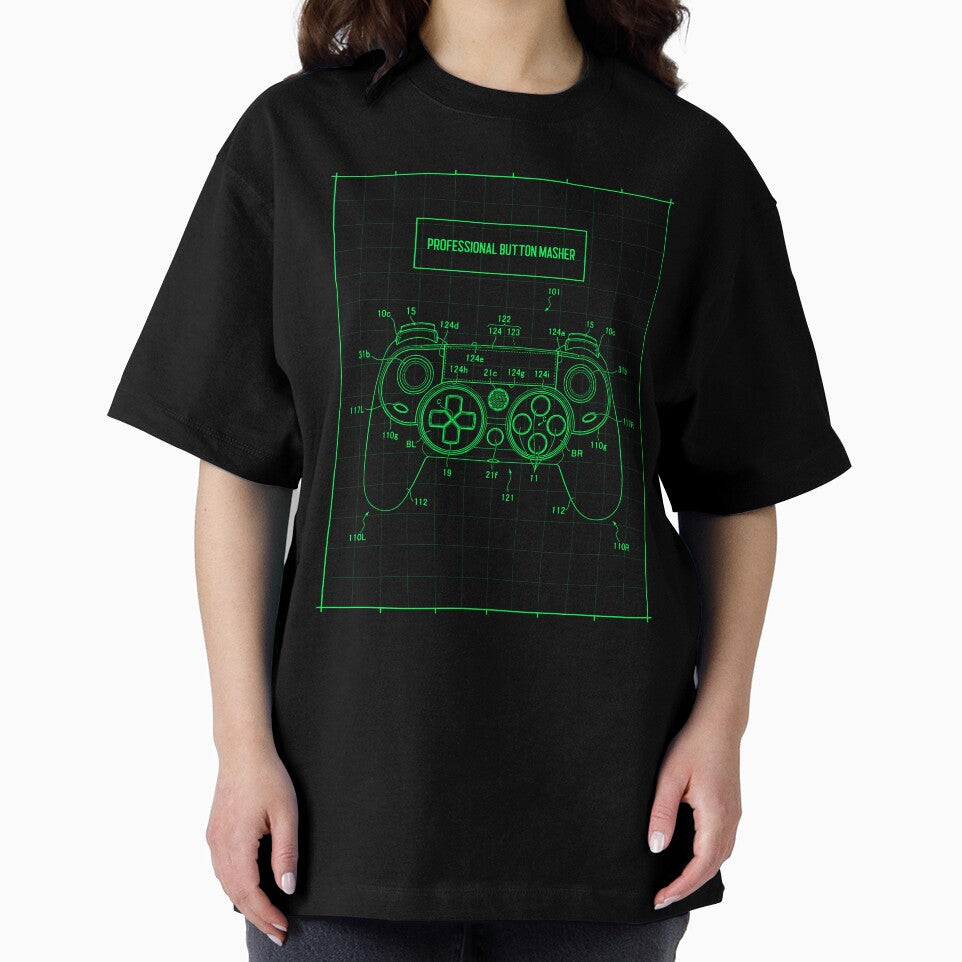 Professional Button Smasher Gaming T shirt by Unlock Success