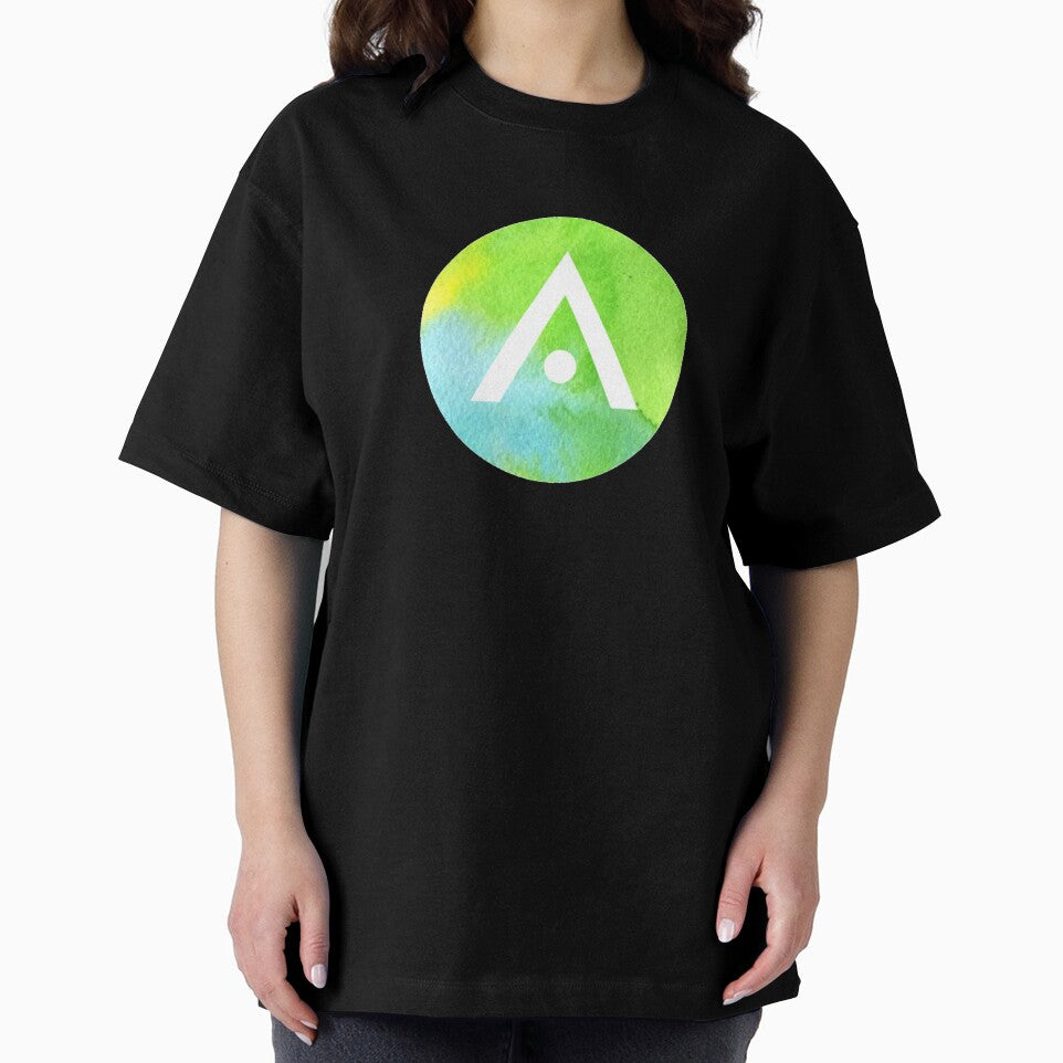 Green and Blue Watercolor Aveda Logo by Dalaura