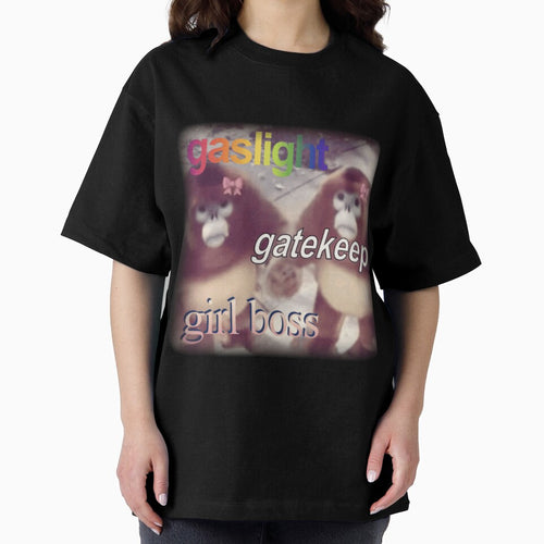 "gaslight gatekeep girlboss" monkey meme by monkey zone