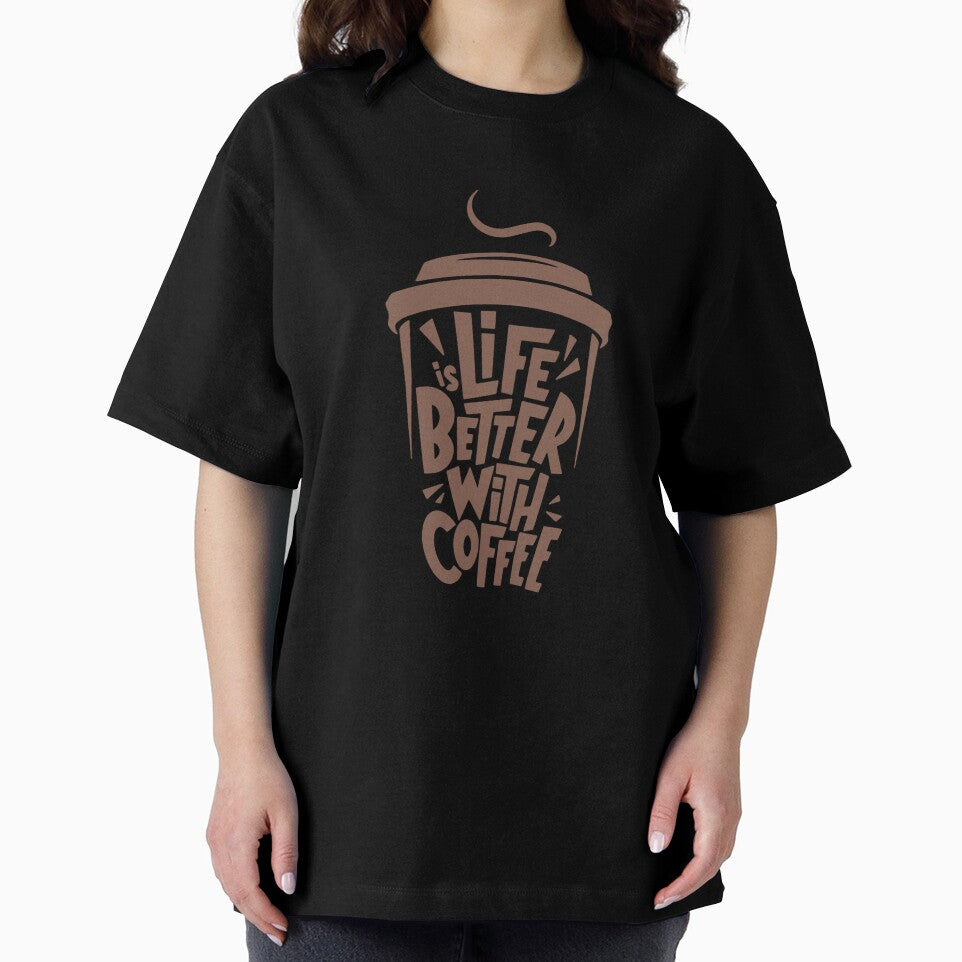Life Is Better With Coffee - Coffee Cup Typography by redwolf92